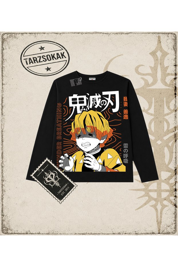 Demon Slayer Anime Printed Long Sleeve