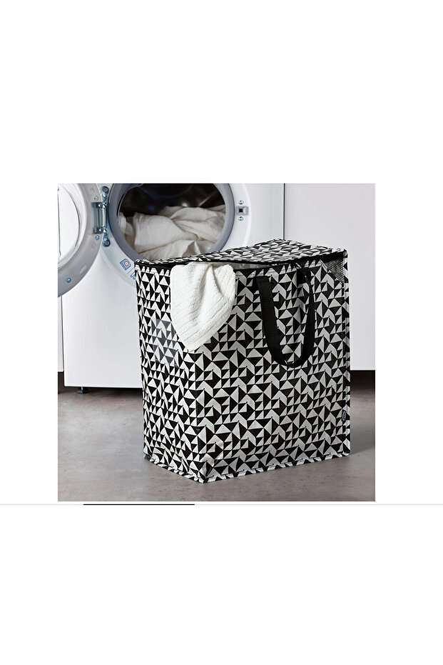 Knalla Bag, Black-White, 47 Lt