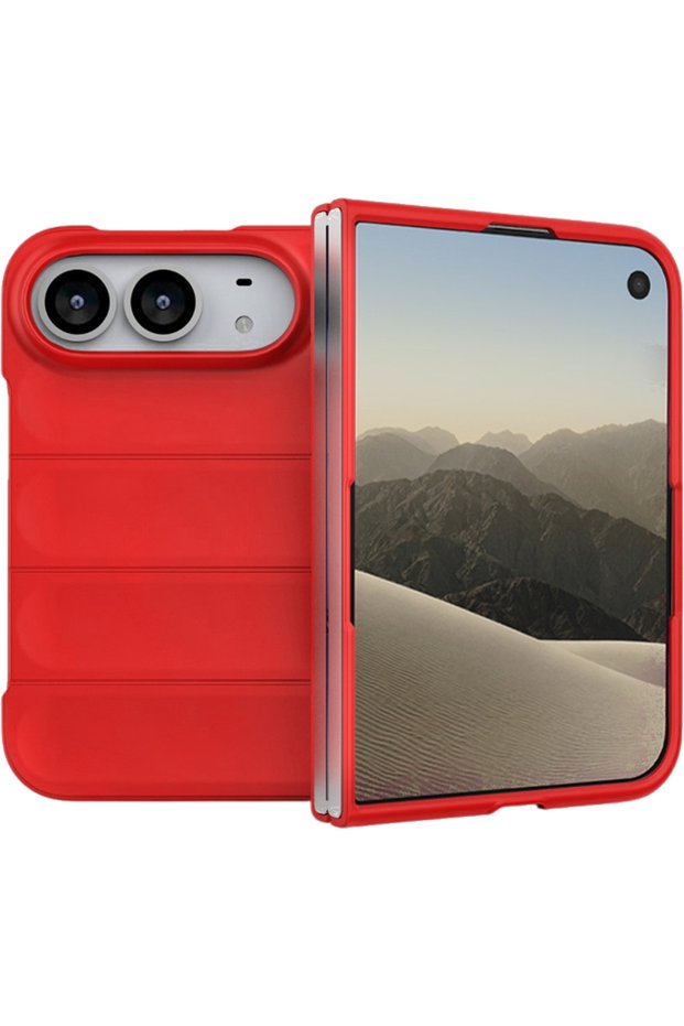 Θήκη iPhone Duo Magic Shield Σκληρή - Red