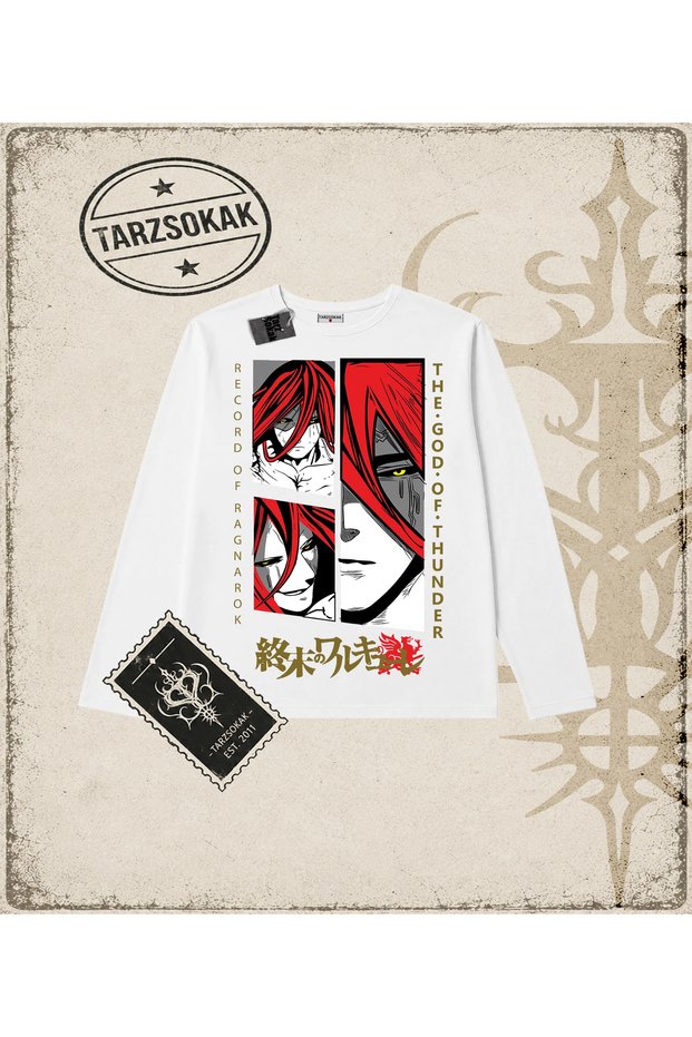 Record of Ragnarok Anime Printed Long Sleeve