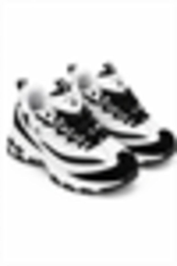 White Faux Leather Textured High-Sole Lace-Up Sports Shoes Suitable for Daily Use
