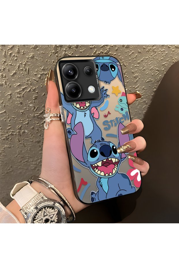 Poco X6 Compatible Colorful Decorated Cartoon Cute Monster Shock-Proof Pattern