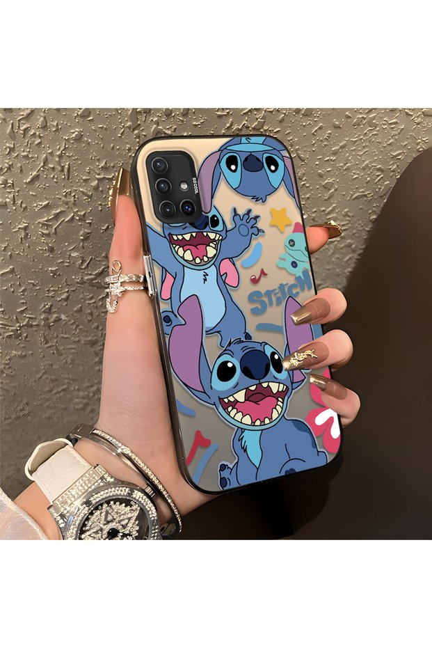 Samsung Galaxy A51 4g Compatible Colorful Decorated Cartoon Cute Monster Impact Protection Pattern