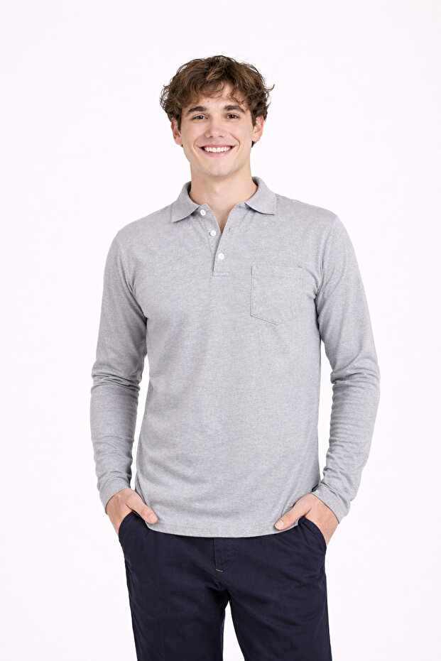 POLO YAKA KIŞLIK SWEAT