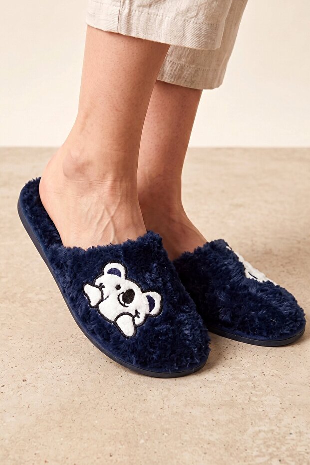 Cute Figured Plush House Slippers – Warm Winter Slippers