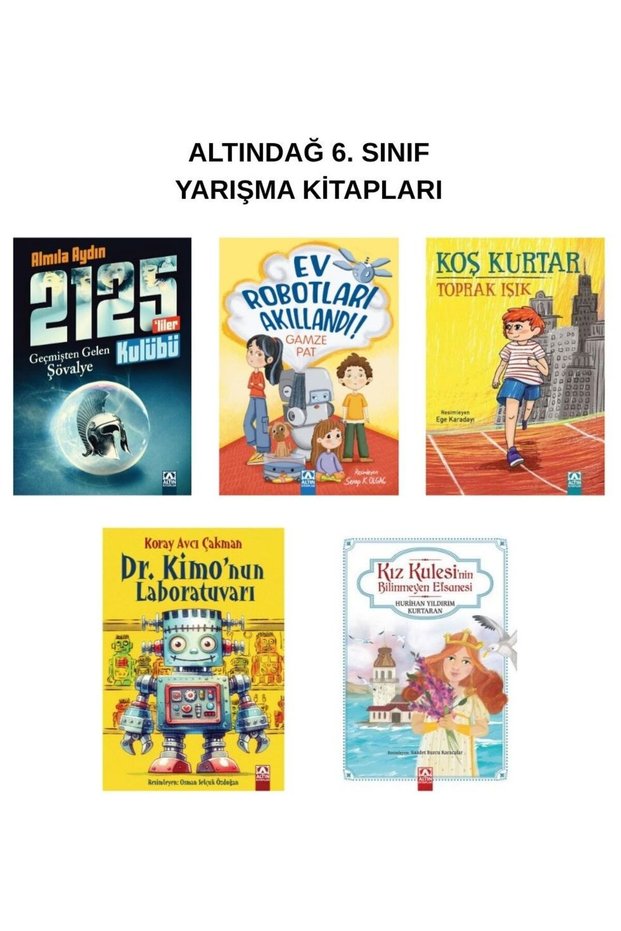 ALTIN YAYINLARI ALTINDAĞ 6. Class Competition Books - Wings That Take Off with a Book Project