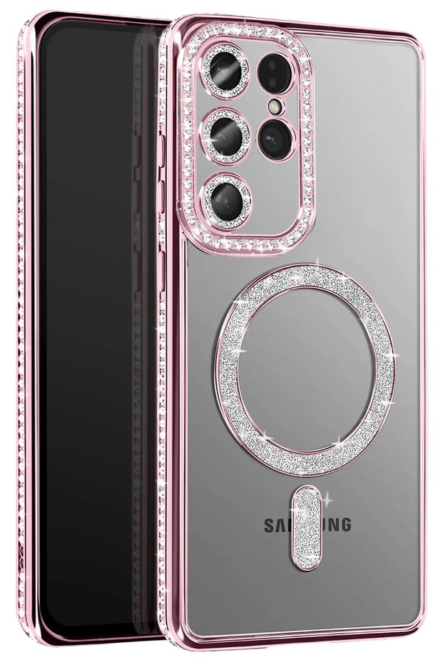 Zngzrmll Galaxy S26 Ultra Joke Simli Magneticsafe Case (140904) - Pink