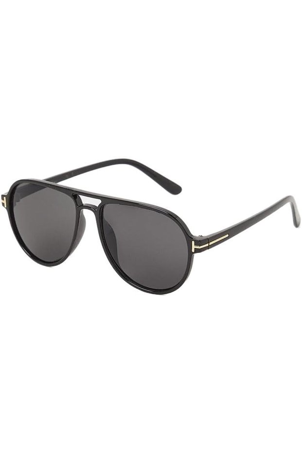 Men Double Bridge Aviator Sunglasses