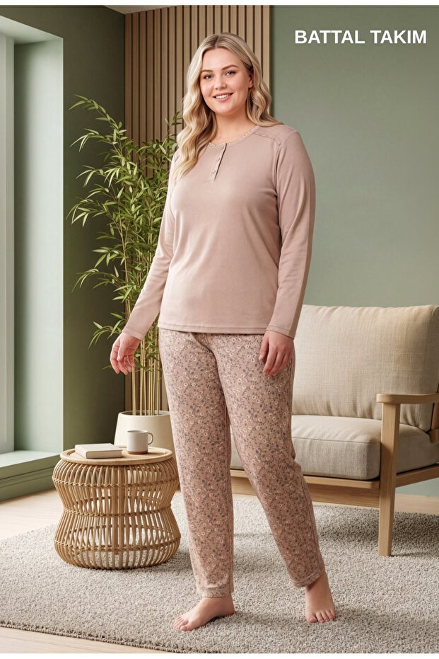 Women's Battal Pajama Set