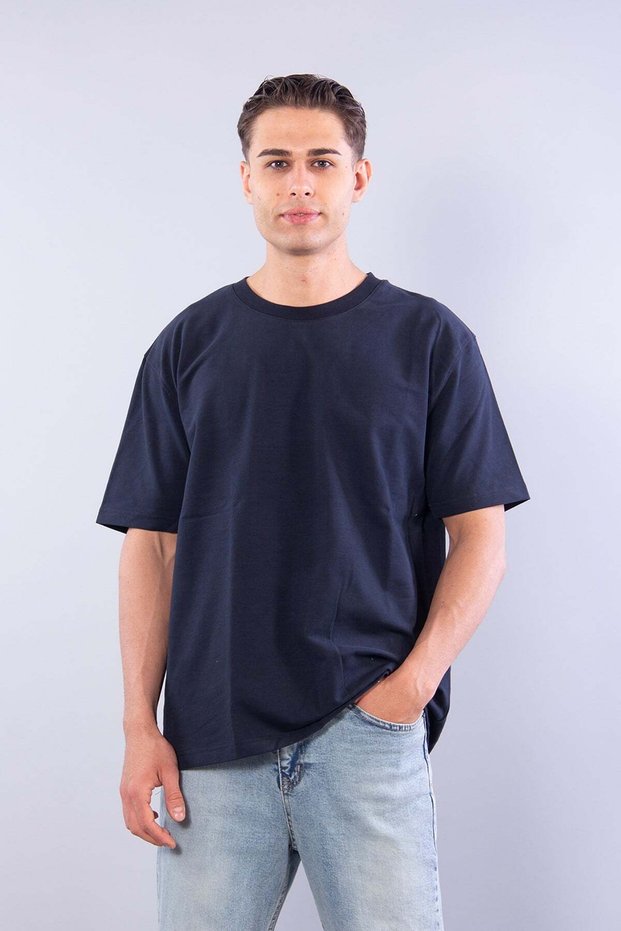 5930 brushed two-thread o-neck t-shirt