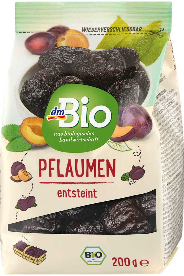 Pitted plums, 200 g