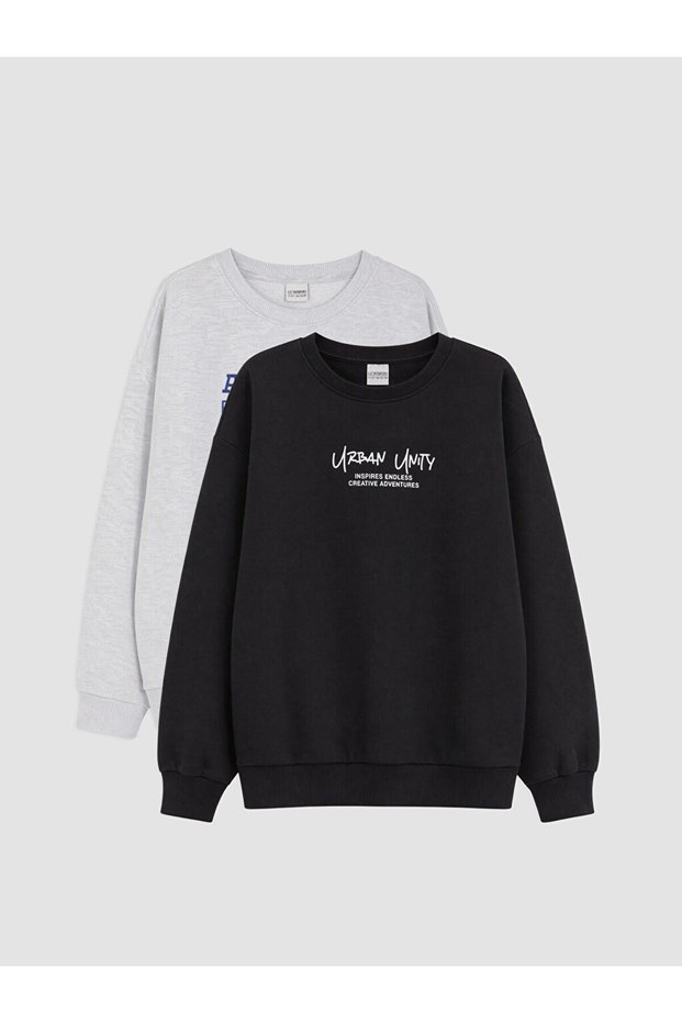 2-Pack Crew Neck Boys' Sweatshirt