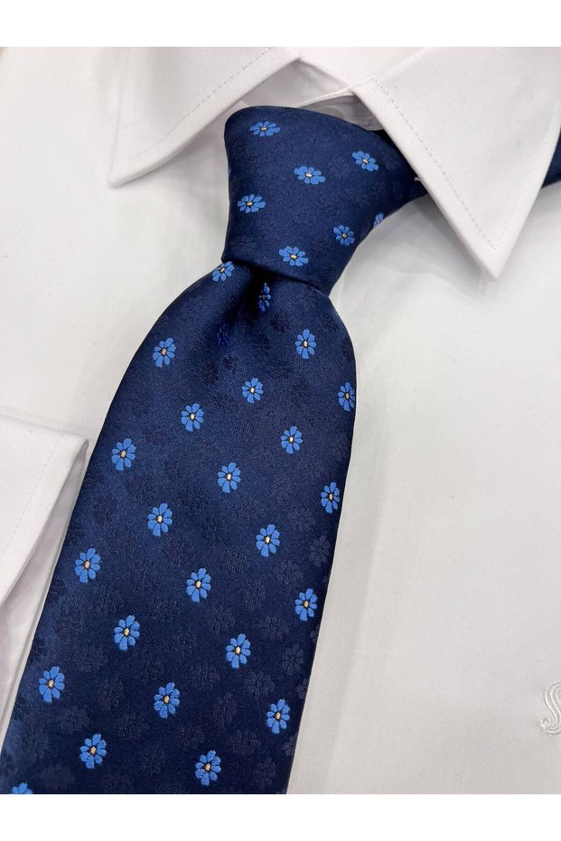 Woven Fabric Patterned Tie