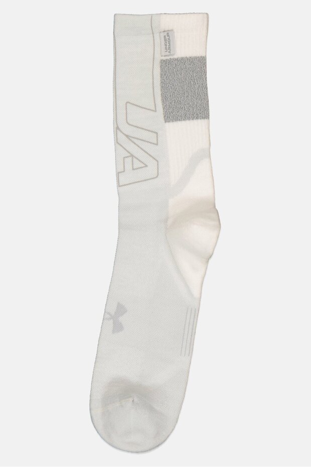 Men 1 Pair Textured Cushioned Mid Crew Socks, Multicolor