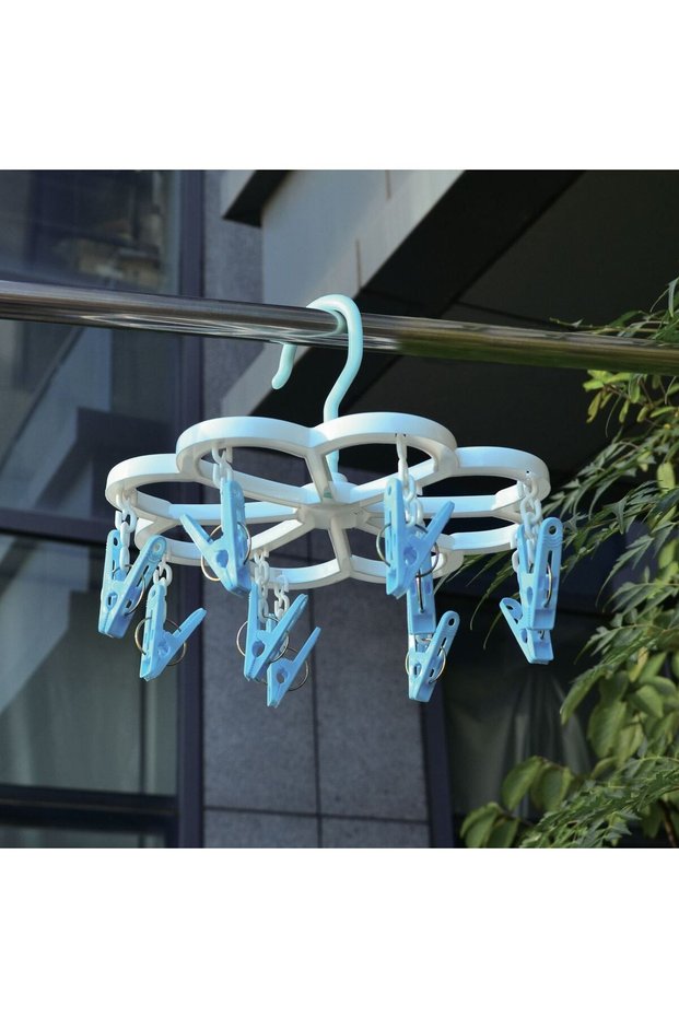 Drying Rack with 12 Hooks 25x25cm