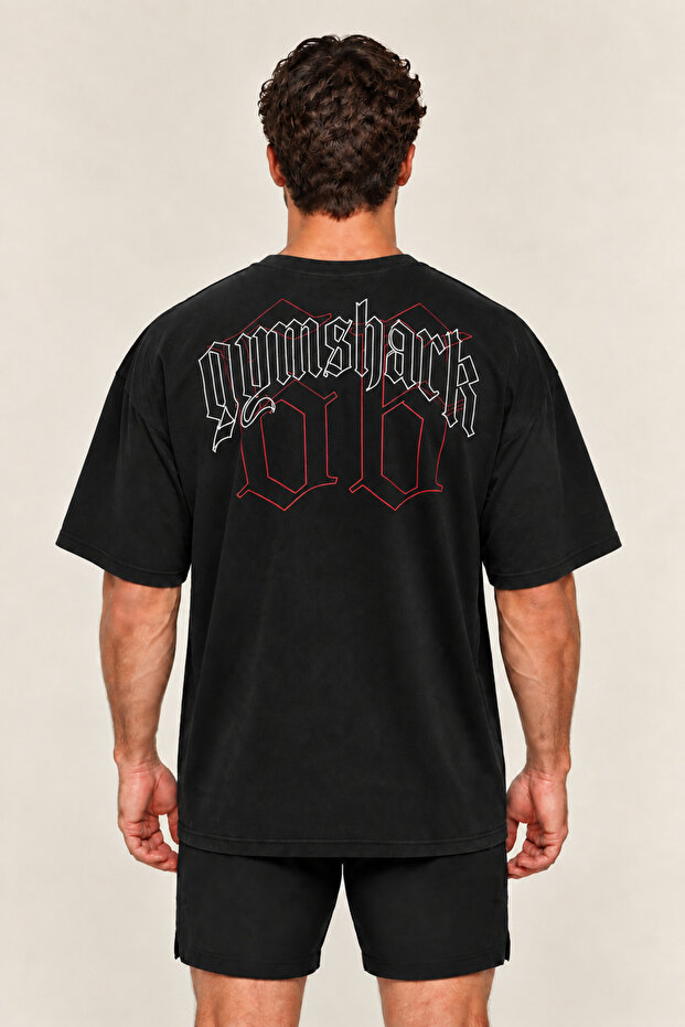 Shark Short Sleeve Oversize T-Shirt | 100% Cotton Relaxed Fit Streetwear
