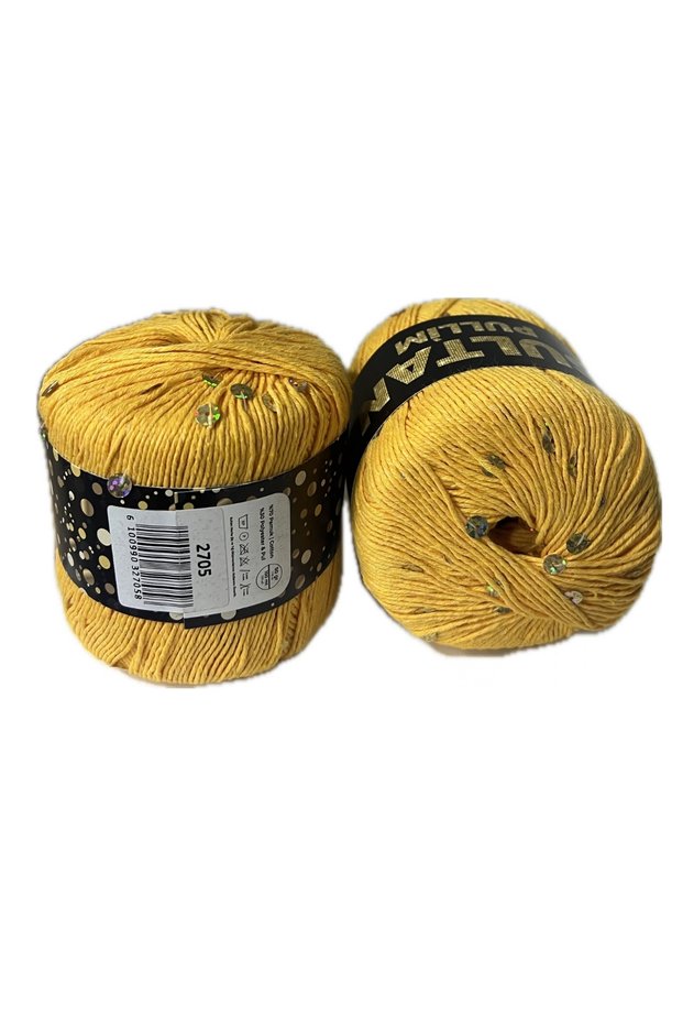 Sultan Beaded String Series Pullim and Pearl Series Bandana Beanie Blouse String 1 Piece 50 Grams 100 Meters (Color: 2705 Sequin)