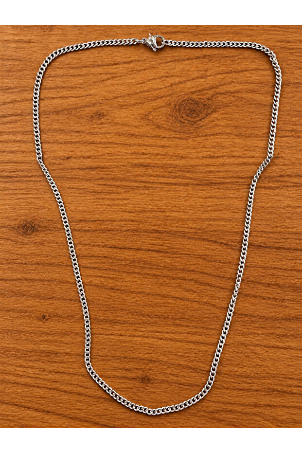 Stainless Tarnish-Resistant Gurmez Steel Necklace 2mm Steel Chain