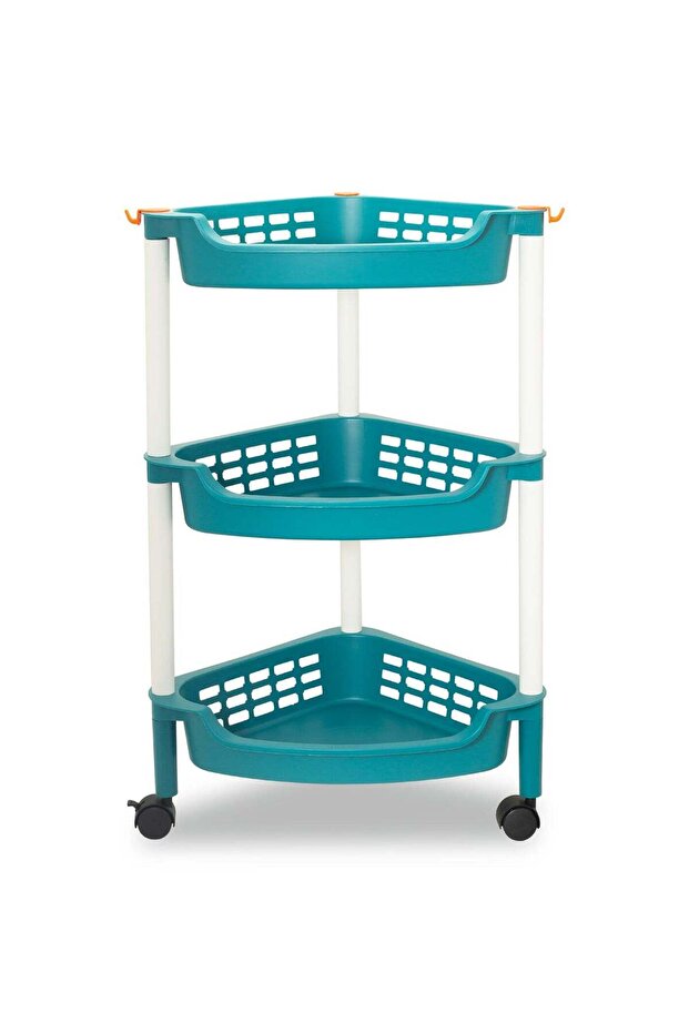 3-Layer Moveable Corner Organizer – Space-Saving and Perfect for Organizing Your Home