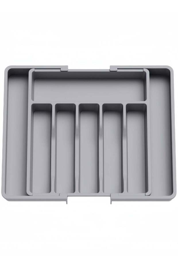 Silverware Drawer Organizer, Expandable Utensil Tray for Kitchen, BPA Free Flatware and Cutlery Hol