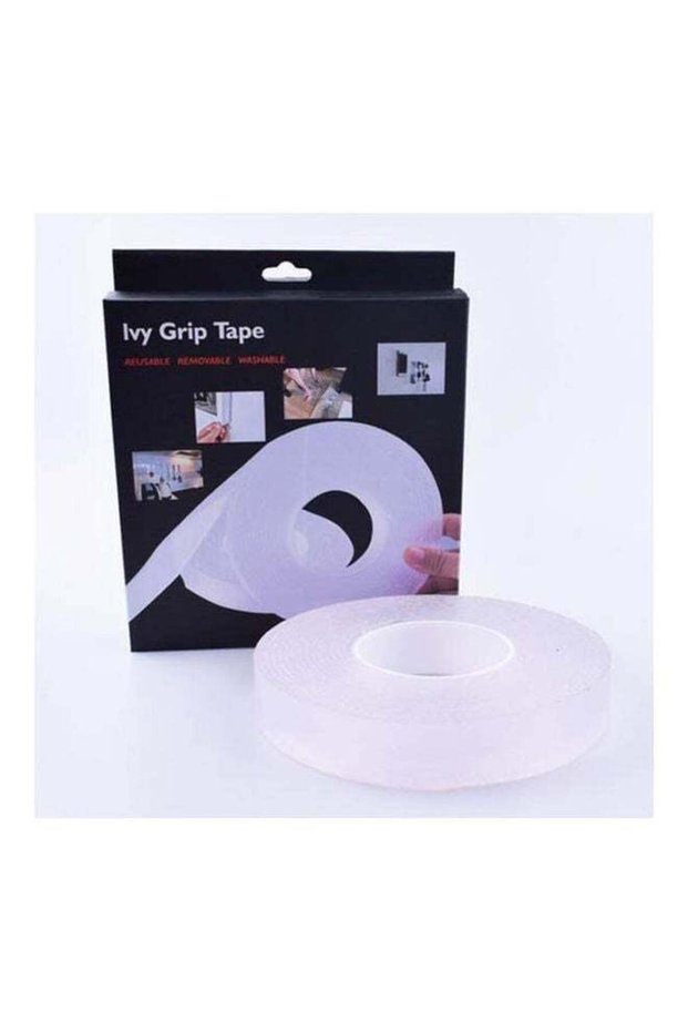 Monkey Grip Reusable Washable Adhesive Silicone Tape, Multi-Functional Anti-Slip Double Sided Stick