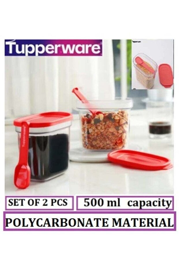 Tupperware Original transparent Refrigerator, Kitchen, Office, Home Dry Storage - Umami - 500ml -