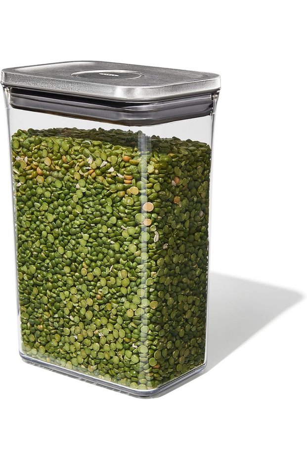 OXO Steel Rectangle Pop Container 2.7 Qt, Medium