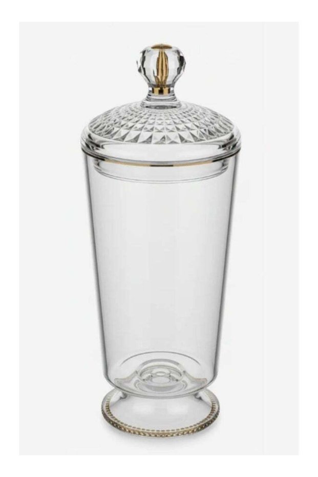 Finili Classic Airtight Acrylic Storage Canister – Transparent Body with Secure Lid for Everyday Ki