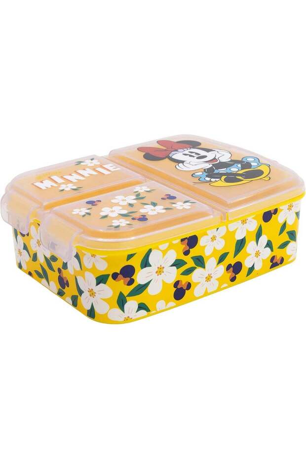 Stor Multi Compartment Sandwich Box - Minnie Sunshine