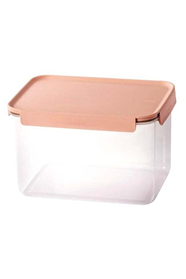 LocknLock Classic Plus Rectangle Food Container – 2.75L Pink, 4-Side Locking, Stackable & Leakpro