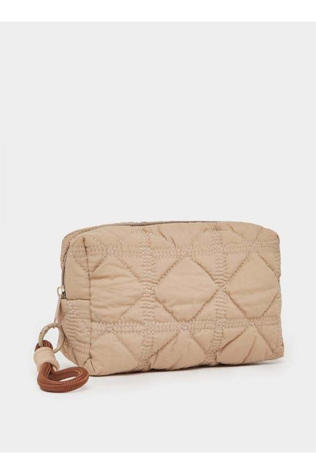 Diamond Stitch Pattern Wash Bag