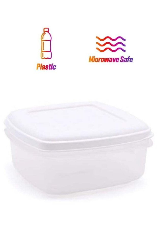 Pack of 2 Keep Fresh Box 1.25L Food Storage Containers – Refrigerator & Dishwasher Safe, Durable &