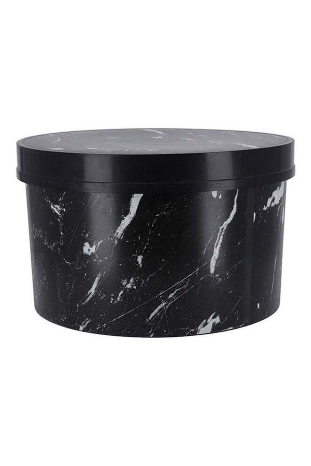 Royalford 18L Round Storage Box- RF11283 Multi-Purpose Plastic Storage Container for Storage Essent