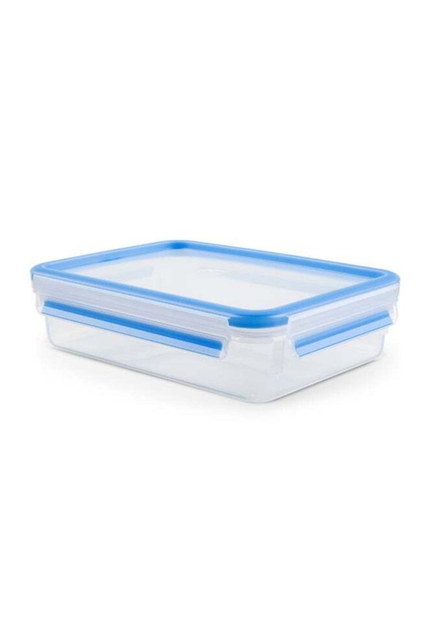 TEFAL Fresh Box Plastic Container |Masterseal 1.2 L | Rectangular Food Container | Leak-Proof | Mi
