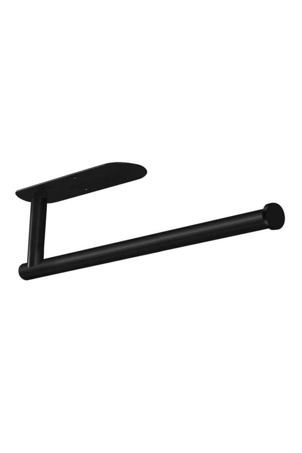 Paper Towel Holders-Blcak,Paper Towels Rolls - for Kitchen,Paper Bulk- Self-Adhesive Under Cabinet,