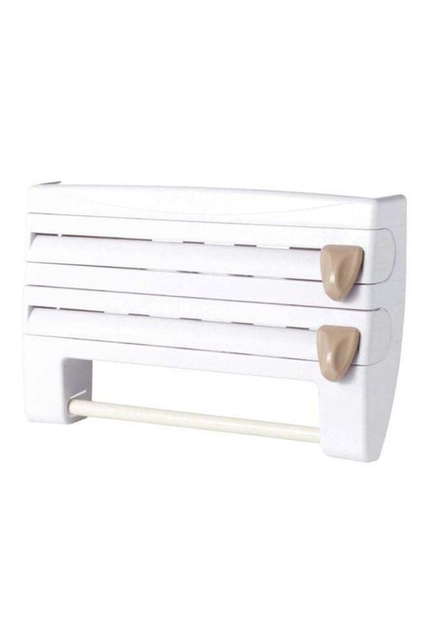 Plastic Wrap Shelf White