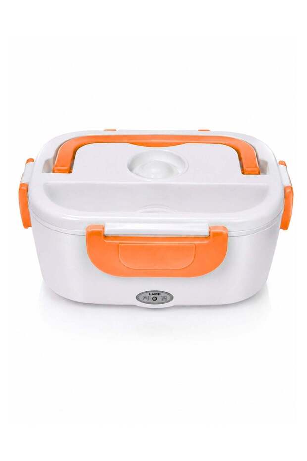 Electric Lunch Box Food Warmer 1.05L Portable Heated Lunch Box with Removable Container & Spoon