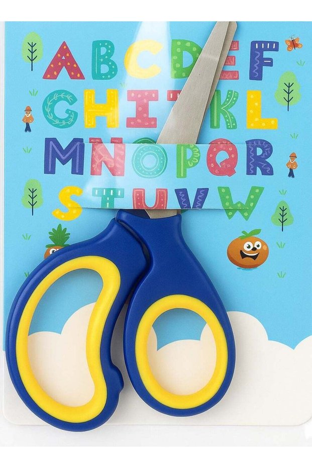 Kids Safety Scissors with Protective Cover – Child-Friendly Craft Scissors for School, DIY, and Art