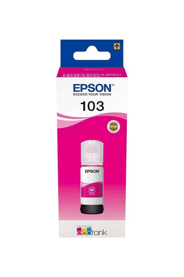 103 Ecotank Ink Bottle, Ink For Printer Refill, 65ml Magenta