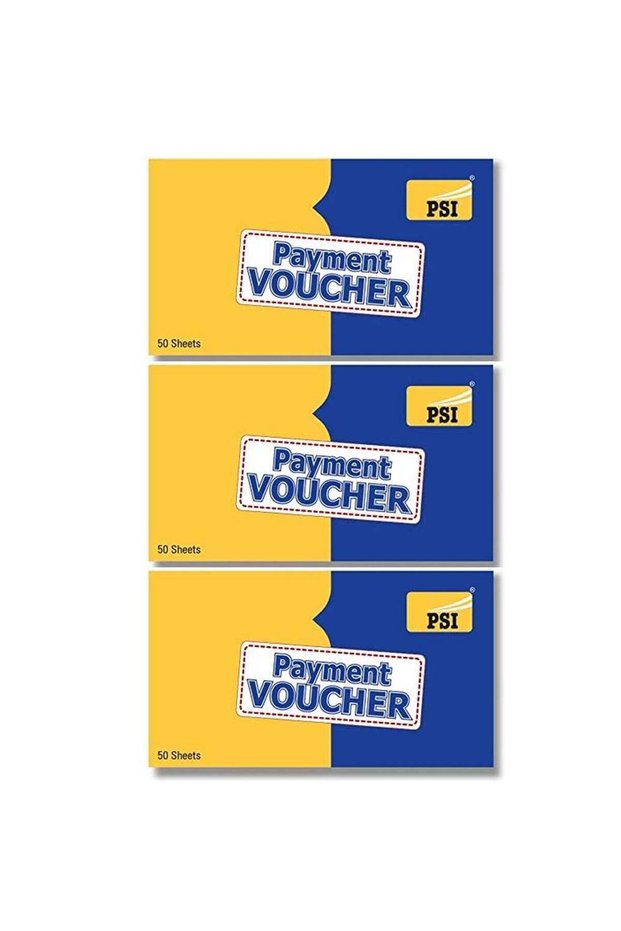 3-Piece Payment Voucher Book With 50 Sheets