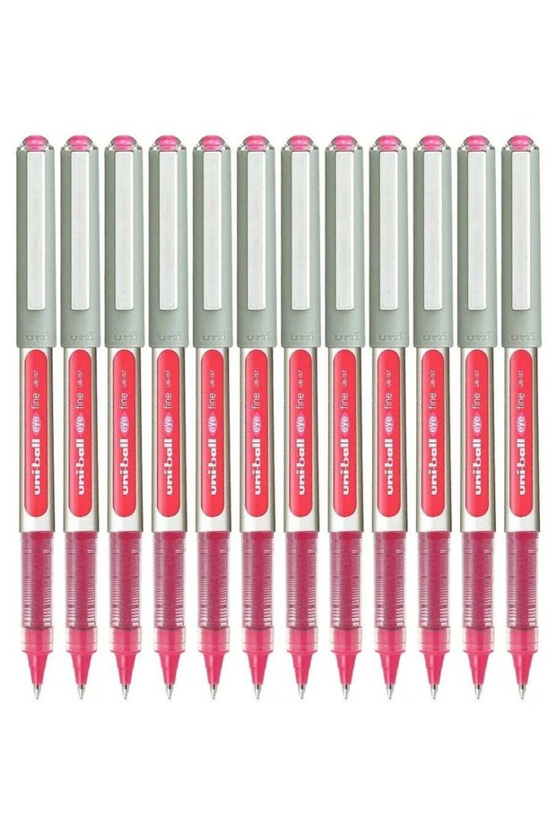 Uni-Ball Eye Fine 0.7mm Pink UB157 (Pack 12)