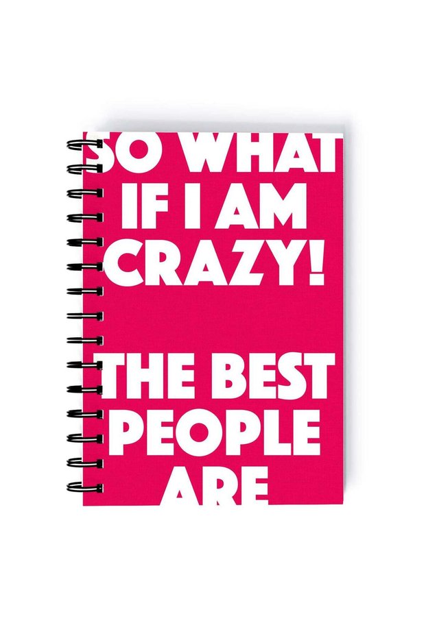 Spiral A4 Notebook Best People are Quote Dr Harleen Quinzel Squad Harley Quinn