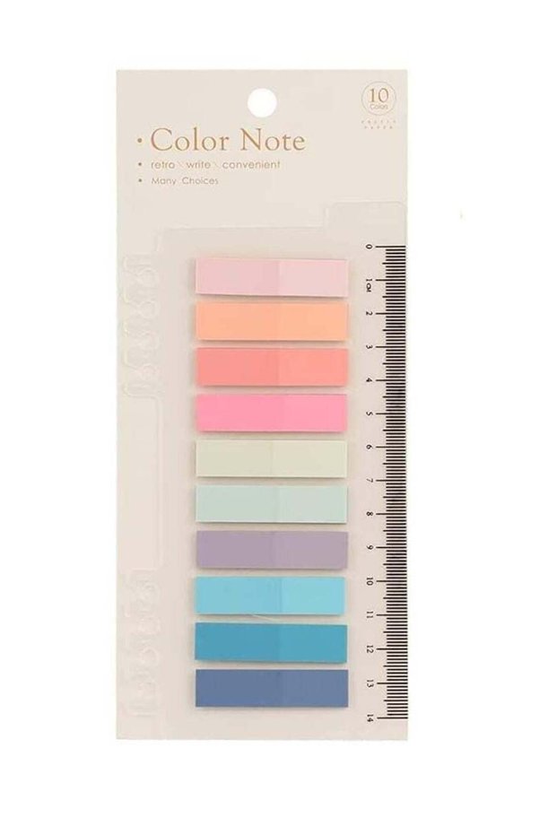 200 Pcs Sticky Tabs Index Tabs Book Tabs Transparent Sticky Notes Writable and Multifunctional Tabs