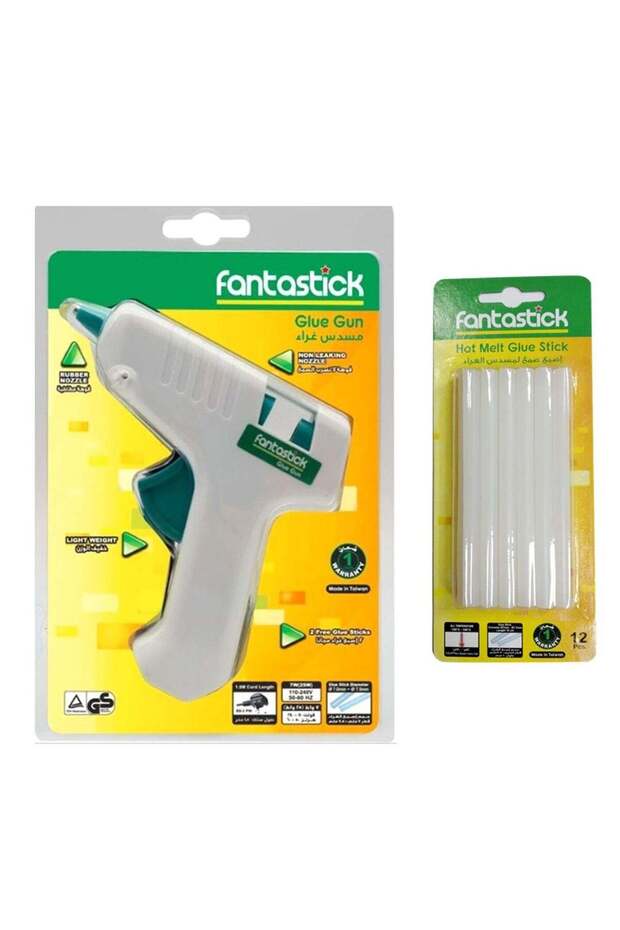 25 Watt Power Regular Hot Melt Glue Machine With A Pack of 12 Glue Sticks