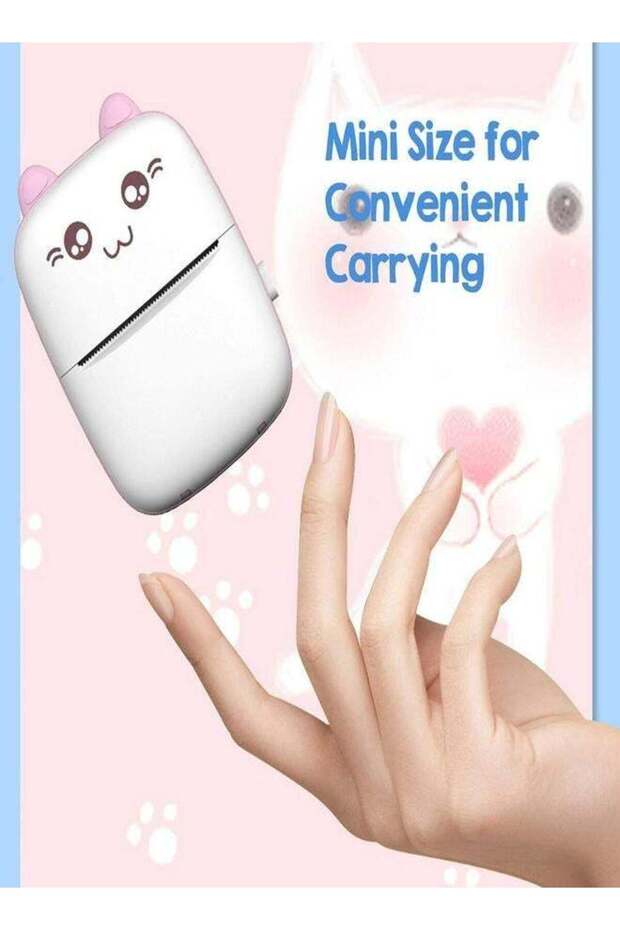 Bluetooth Mini Printer - Instant Pocket Portable Wireless Thermal Printer for Android & iOS