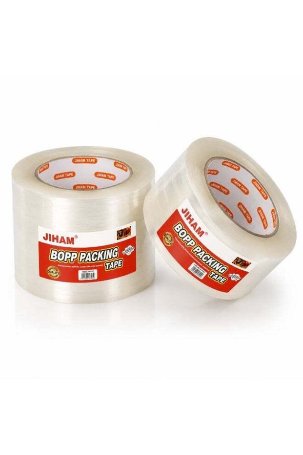 Heavy Duty Clear Packing Tape 2 Pack 48mm x150 Yards Each) Strong Adhesive Packaging Tape for Carto