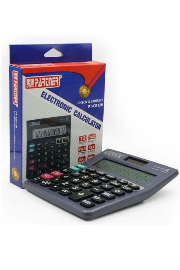 12-Digit Calculator With Tax Functions