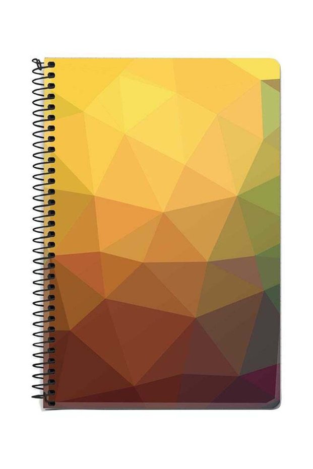 Golden Nugget A5 Spiral Notebook Gold