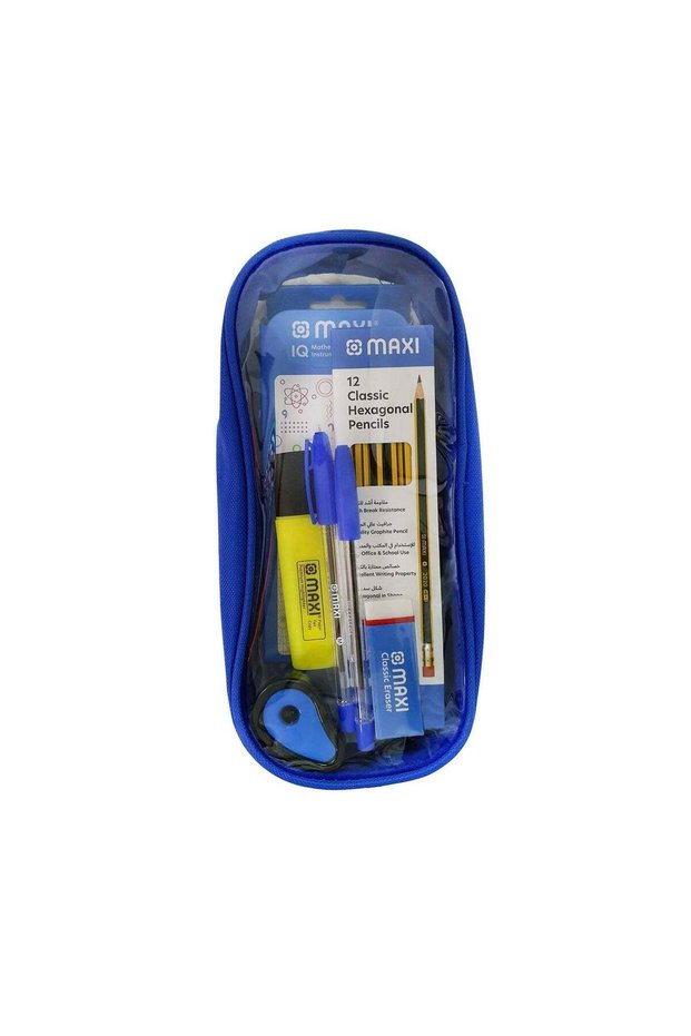 School Stationery Writing Kit Blue