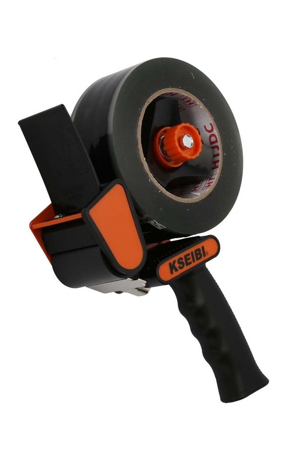 Packaging Tape Dispenser Hand-Held, Industrial Packing Tape Dispenser, One-Handed, Safe & Convenien